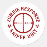 Zombie Sniper Stickers