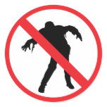 Zombie Sticker