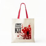 ZOMBIE SURVIVAL KIT - tote bags
