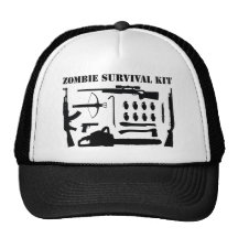 Zombie Survival Kit Trucker Hat