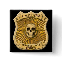 Zombie Task Force - Captain Badge