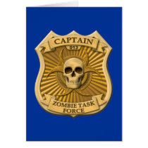 Zombie Task Force - Captain Badge