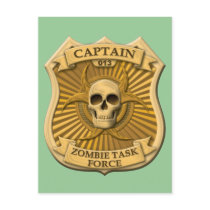 Zombie Task Force - Captain Badge