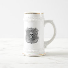 Zombie Task Force - Sergeant Badge Coffee Mugs