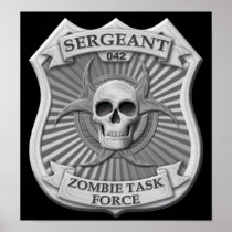 Zombie Task Force - Sergeant Badge