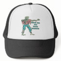 Zombie Touch hats