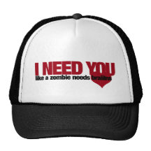 Zombie Valentines Day Hat