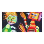 Zombie Vs. Robot photo cards
