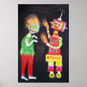 Zombie vs. Robot POSTER posters