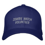 Zombie Watch Volunteer embroidered hats