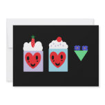 Zombie Wedding Cupcakes invitations