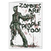 Zombies are People too Gear Cards
