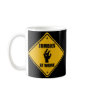 Zombies At Work Sign - Mug