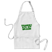 Zombies Ate My Brain Aprons