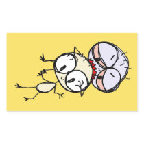 Zombies Eat Brains stickers