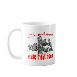 Zombies Hate Fast Food mugs