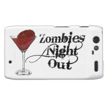 Zombies Night Out Droid RAZR Cases