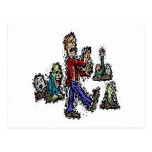 Zombies Post Card