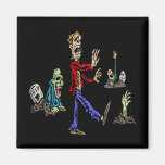 Zombies Refrigerator Magnet