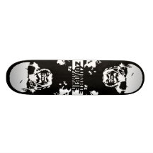 zombies skate too skate board deck