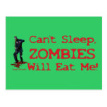 Zombies Will Eat Me Postcards