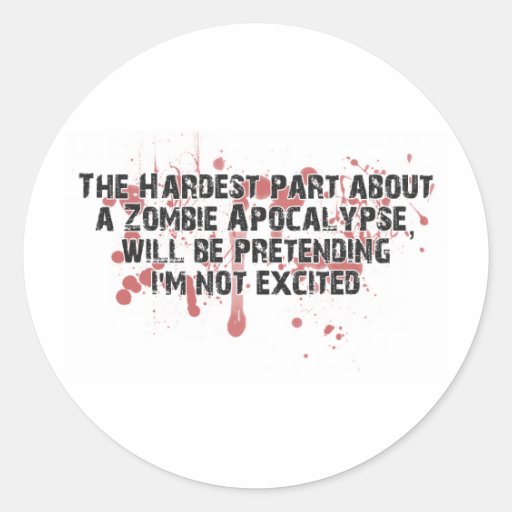 ZombieVerse Round Stickers