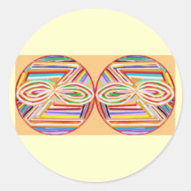 ZONAR Karuna Reiki Round Sticker