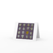 Zonta Yellow Rose Petals Note Card