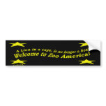 Zoo America bumper stickers
