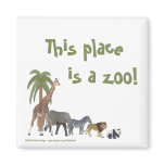 Zoo Animals Magnet