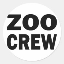 ZOO CREW STICKERS