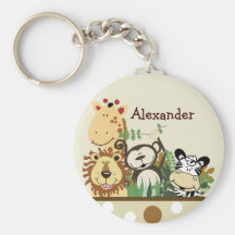 ZOO CREW (Tan) Favour or Name Tag Key Chains