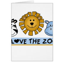 Zoo Friends Card