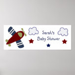 Zoom Along Aeroplane Poster/Banner