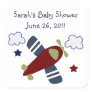 Zoom Along Airplane Stickers/Envelope Seals