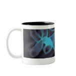 Zoom in of a DNA strand in a chromosome Coffee Mug