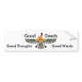 Zoroastrian Motto Bumper Sticker
