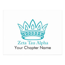 ZTA Crown with ZTA Postcards