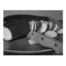 zucchini postcard