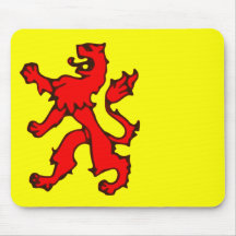 Zuid Holland, Netherlands flag Mousepads