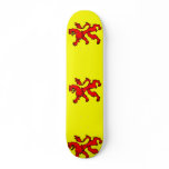 Zuid Holland, Netherlands flag Skate Deck