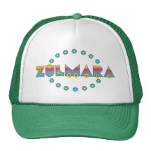 Zulmara de Flores Arco Iris Trucker Hat