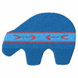 Zuni Bear Native American Symbol Design 1 embroidered shirts