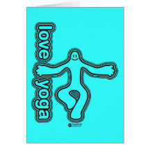 Zupadupa™ Love Yoga Greeting Cards