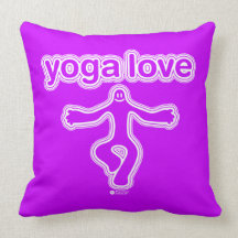 Zupadupa™ Yoga Love Throw Pillow