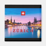 Zurich 003D Refrigerator Magnets