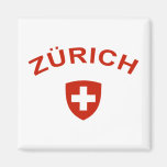 Zurich Refrigerator Magnet