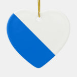 Zürich, Switzerland flag Christmas Tree Ornament