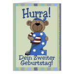 Zweiter Geburtstag Baer cards