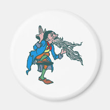 Zwerg dwarf kühlschrankmagnet